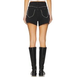 ACDC x ROLLAS Mirage Thunder Stud Black Embellished  Size 29